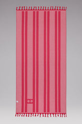 TELO MARE COTONE UNISEX  FUCSIA